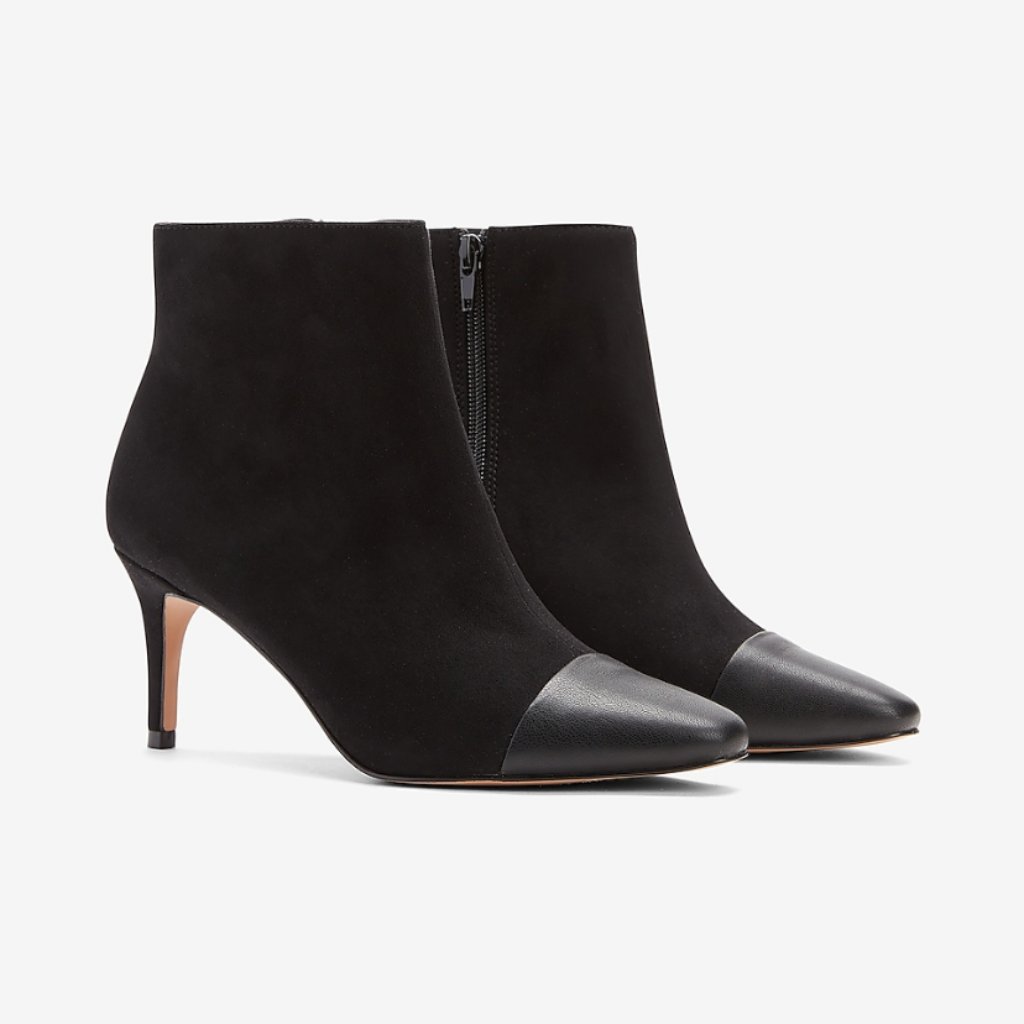Cap Toe Booties